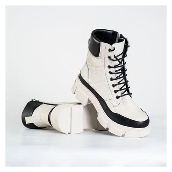 [NOR-1027-36-BLA] Zapatilla Chunky Plataforma (Blanco, 36)