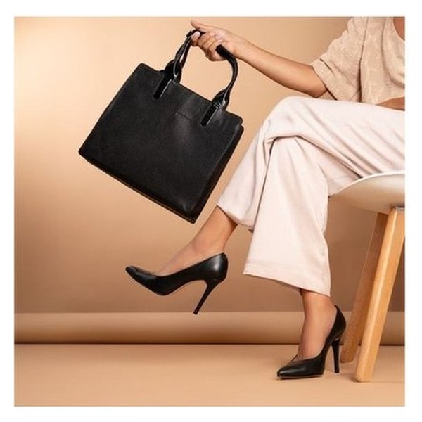 [NOR-1067-XXX-NEG] Bolso Shopper Piel (Negro)