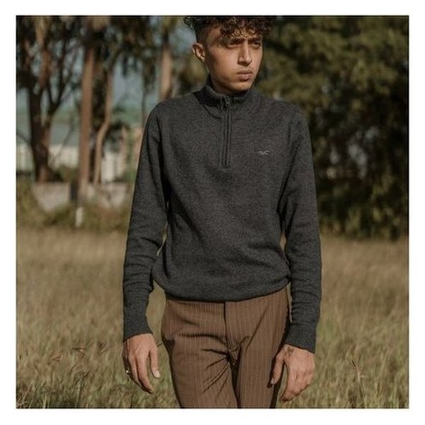 [ALM-0547-XS-AZU] Cárdigan Cremallera (Azul marino, XS)