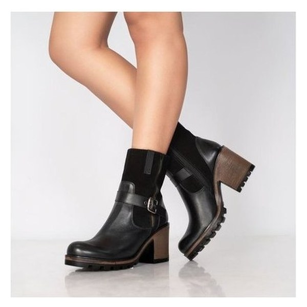 [NOR-0829-35-NEG] Sandalia Tacón Medio (Negro, 35)