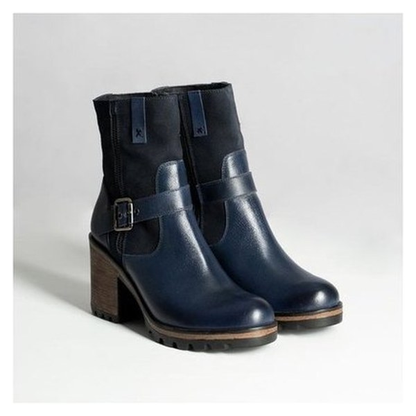 [NOR-0843-35-NEG] Bota Alta Caña Piel (Negro, 35)
